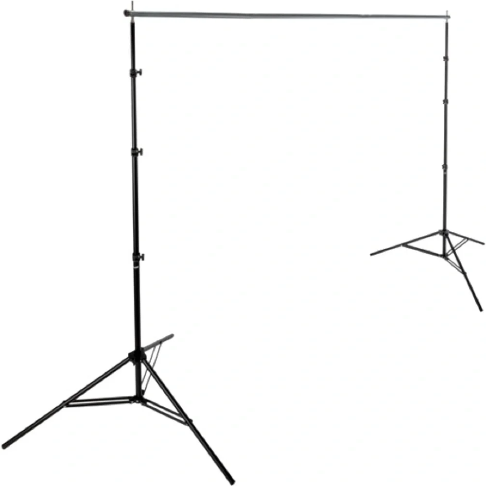 10’ Adjustable Photo Backdrop Stand 3 Cross Bar Photography Support System